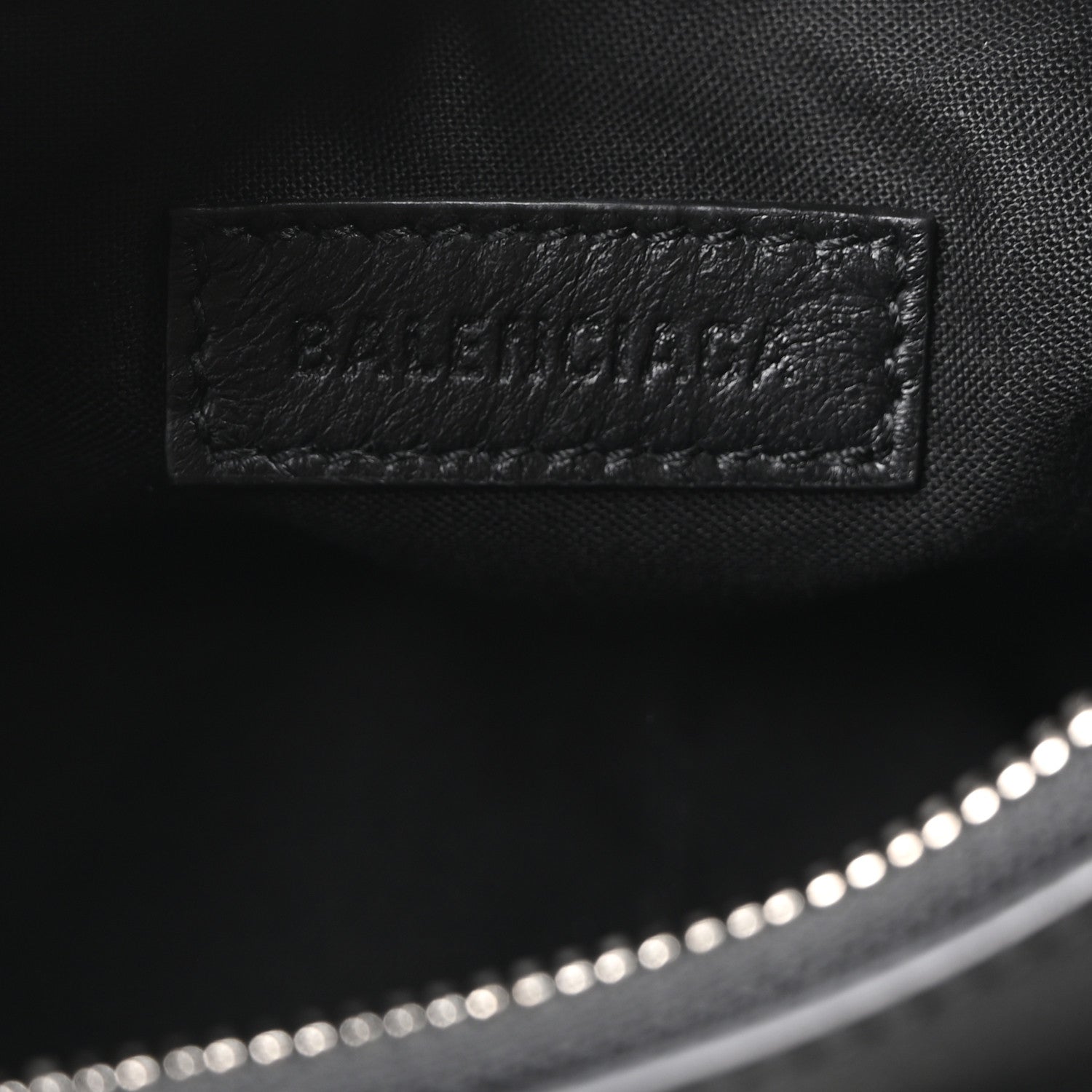 Balenciaga Smooth Calfskin Buckles Le Cagole Shoulder Bag XS Black 7 of 11