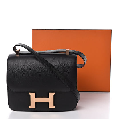 Hermes Epsom Constance 24 Black 27 of 27