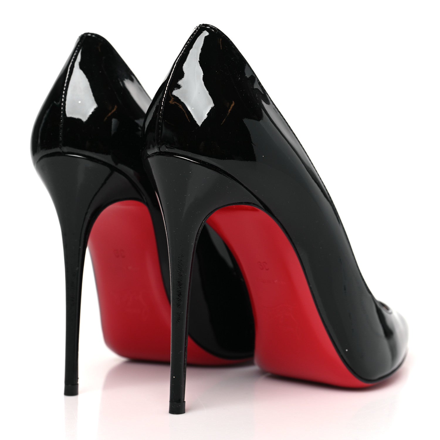 Christian Louboutin Patent So Kate 100 Pumps 39 Black 5 of 8