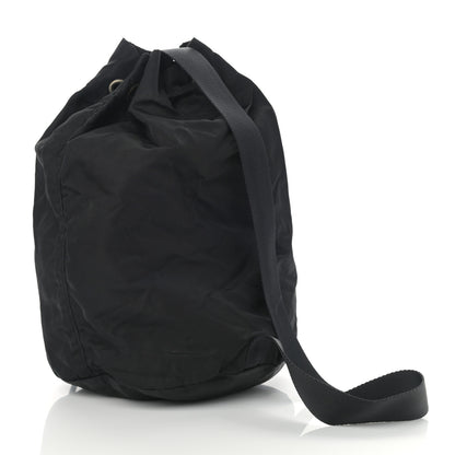 Prada Nylon Vela Drawstring Pouch Black 3 of 10