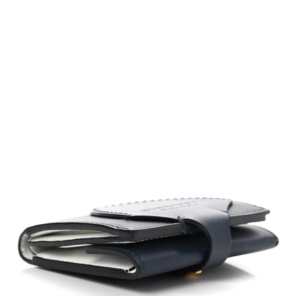 Burberry Calfskin Harlow Bifold Wallet Indigo 4 of 7