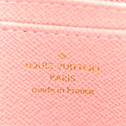 Louis Vuitton Damier Azur Zippy Coin Purse Rose Ballerine 6 of 7