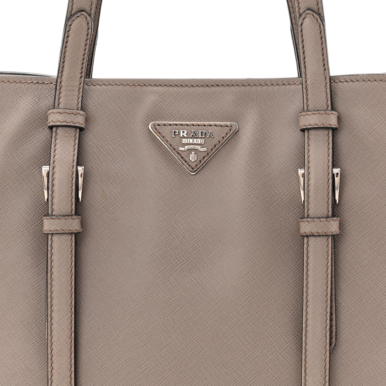 Prada Saffiano Shopping Tote Argilla 9 of 12