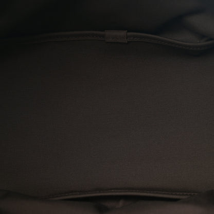 Hermes Canvas The Grooming Bag Rouge H Chocolat 6 of 12