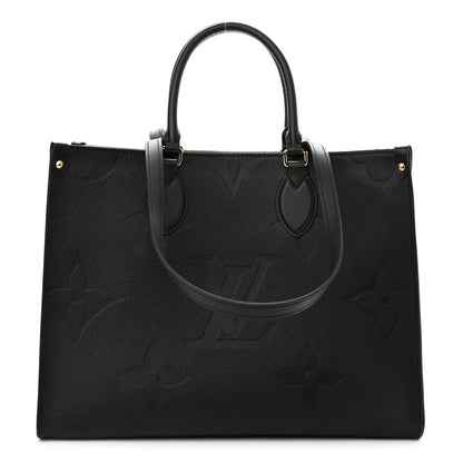 Louis Vuitton Empreinte Monogram Giant Onthego MM Black 1 of 10
