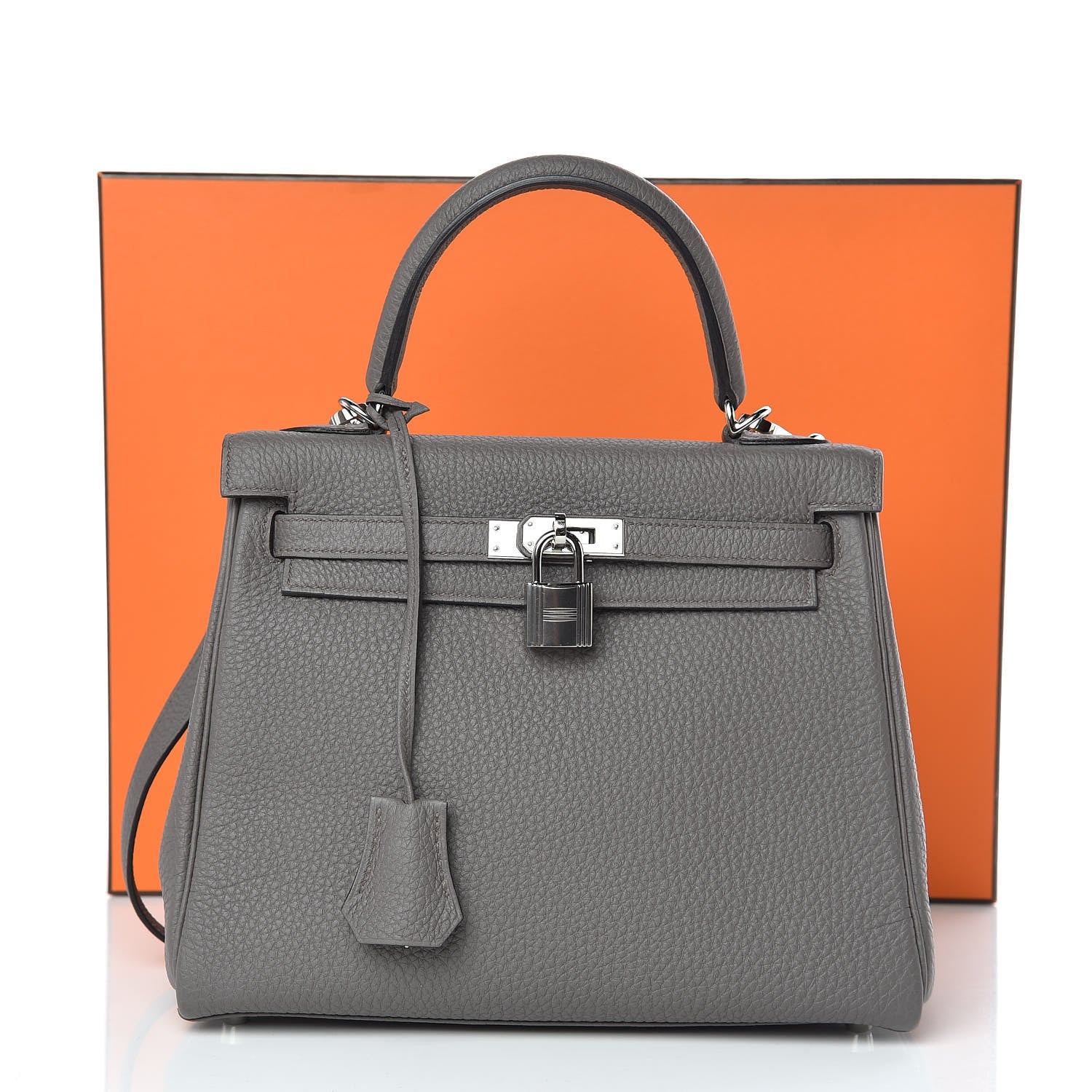 Hermes Togo Kelly Retourne 25 Etain 36 of 36