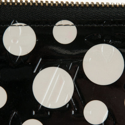Louis Vuitton Vernis Kusama Infinity Dots Zippy Wallet Black 11 of 11