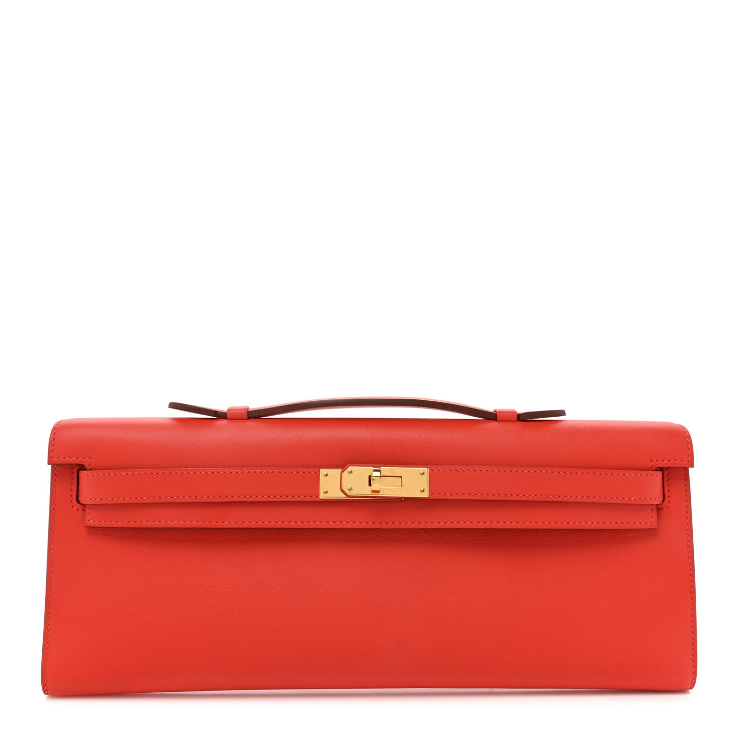 Swift Kelly Cut Clutch Pochette Capucine