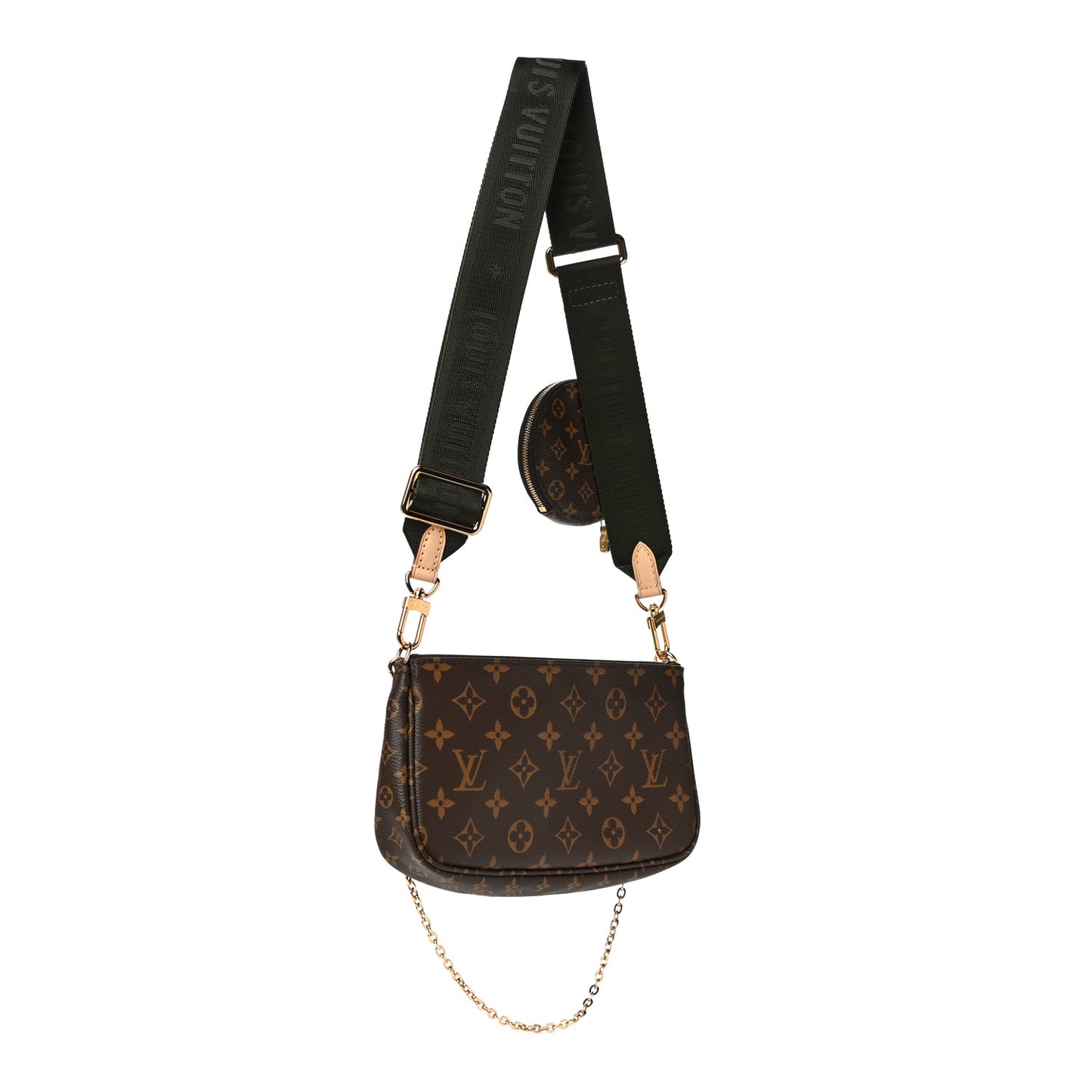 Monogram Multi Pochette Accessories Kaki