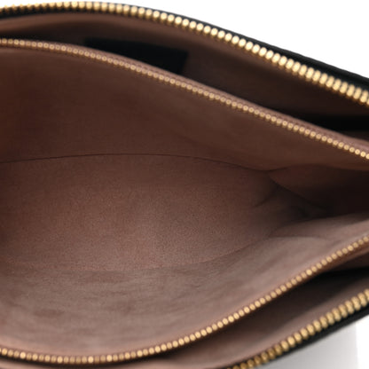 Louis Vuitton Lambskin Embossed Monogram Coussin PM Black 6 of 10