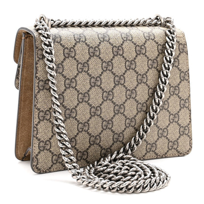 Gucci GG Supreme Monogram Mini Dionysus Shoulder Bag Taupe 3 of 9