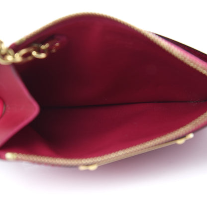 Louis Vuitton Vernis Key Pouch Rose Indien 5 of 6