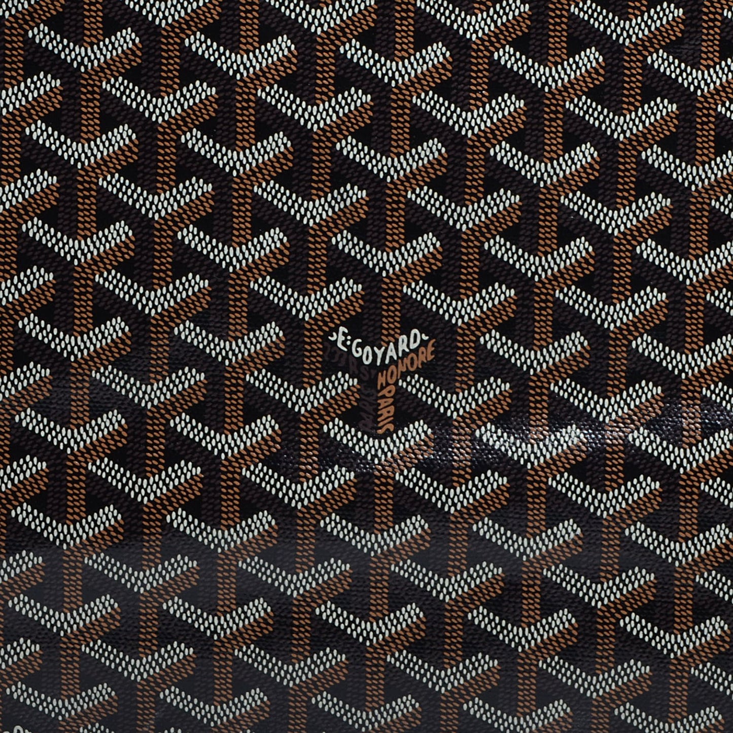Goyardine Saint Louis GM Black Gold