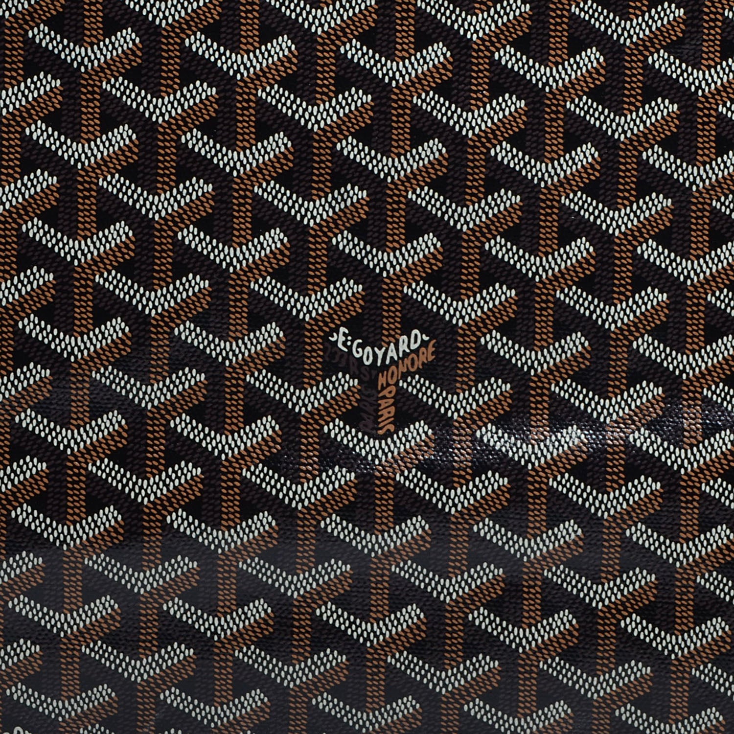 Goyard Goyardine Saint Louis GM Black Gold 9 of 10
