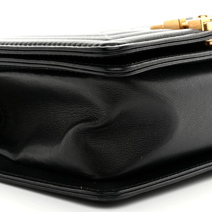 Chanel Lambskin Quilted Small Boy Flap Black 9 of 10