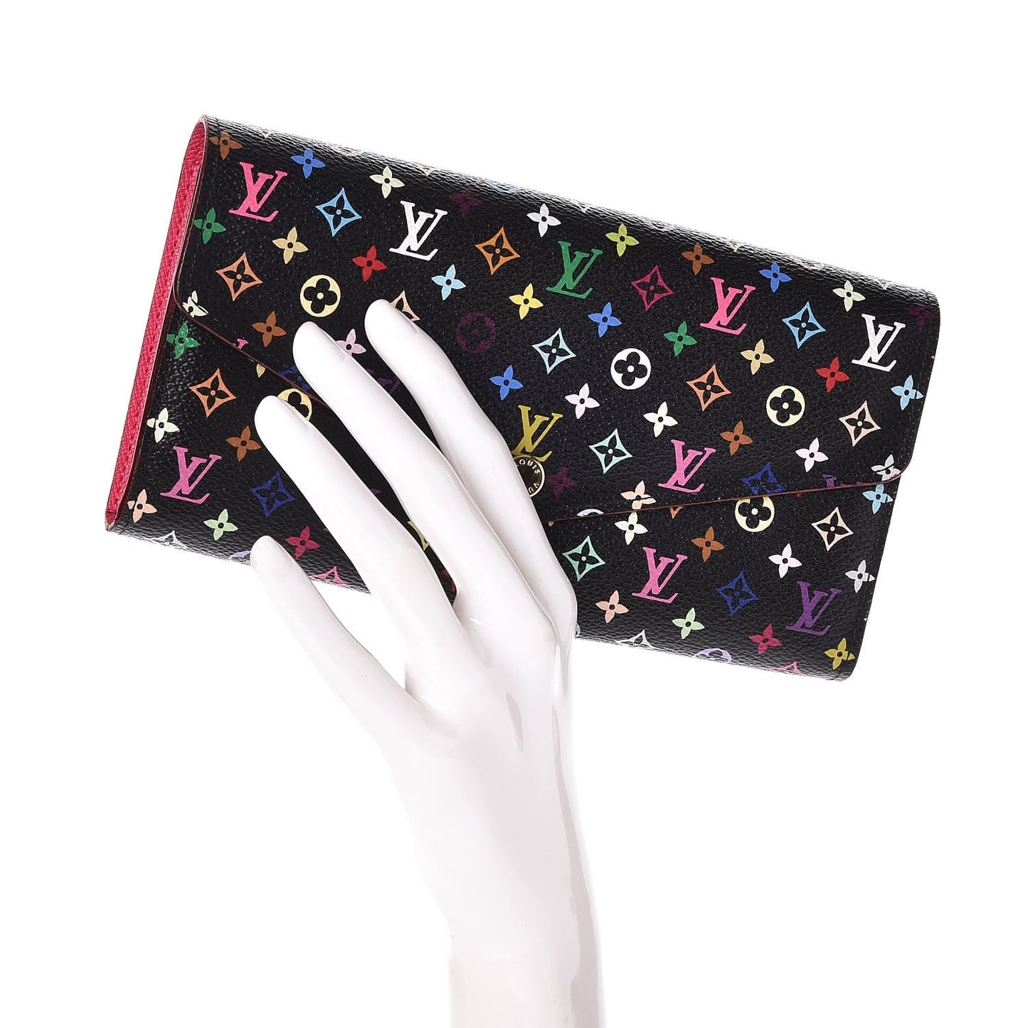 Monogram Multicolor Sarah Wallet NM Black Grenade