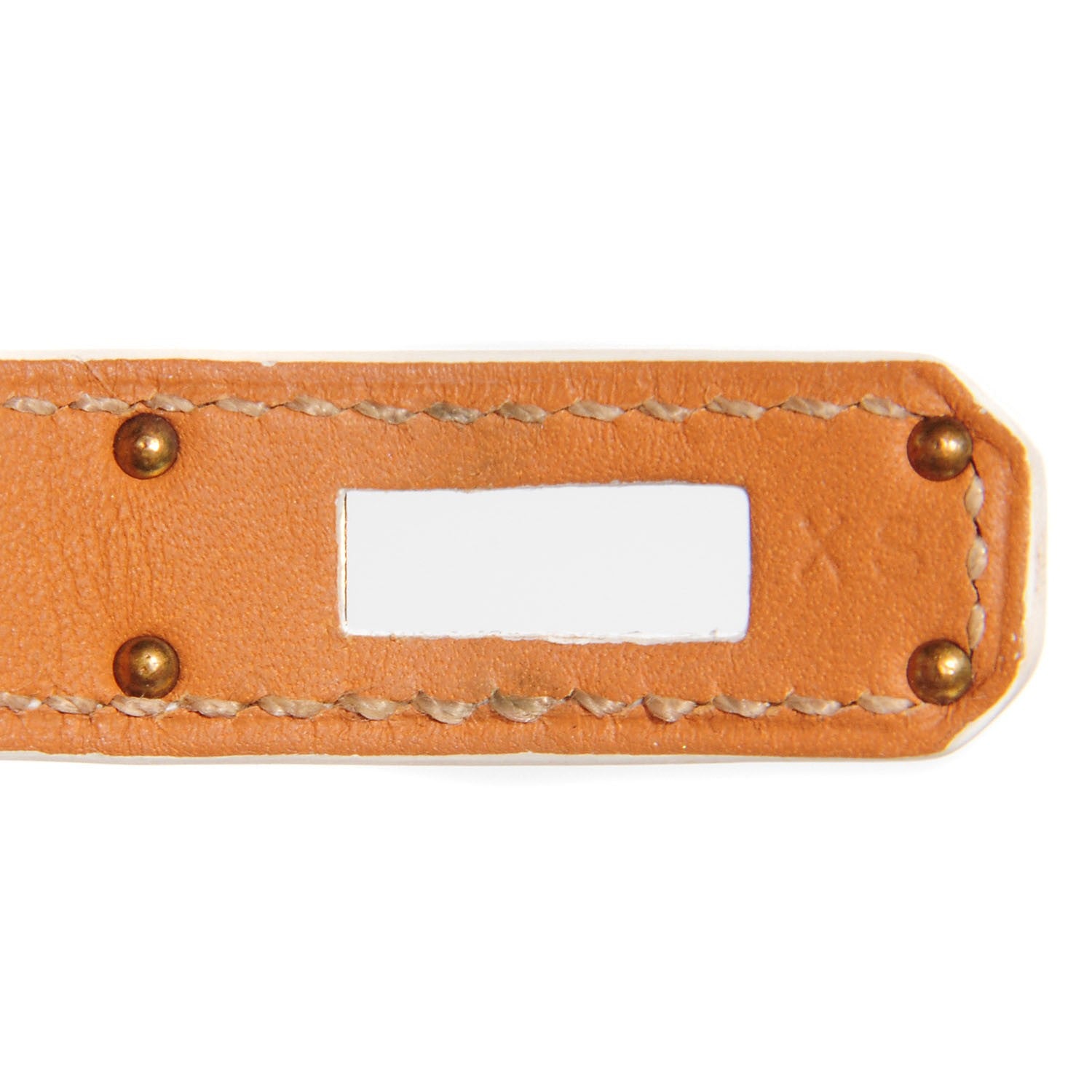 Hermes Epsom Kelly Double Tour Bracelet XS White 6 of 8