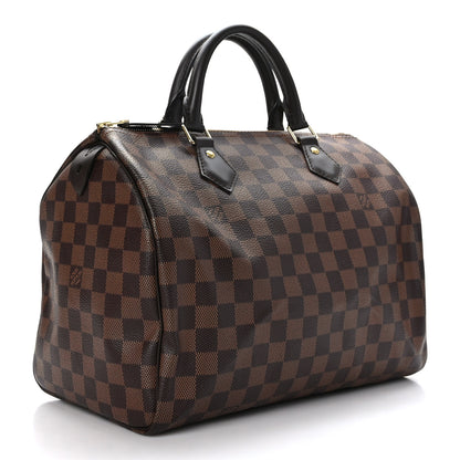 Louis Vuitton Damier Ebene Speedy 30 3 of 12