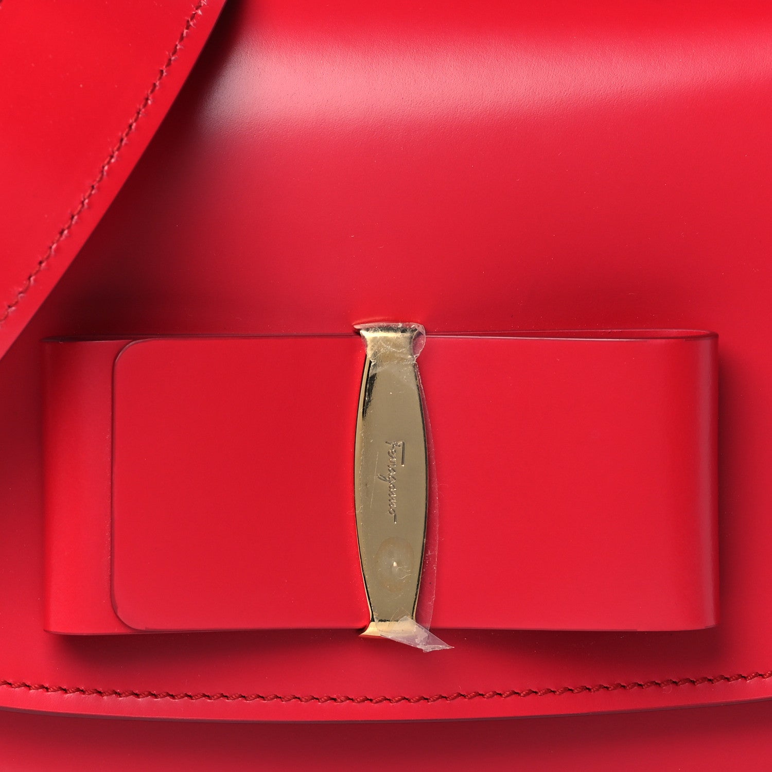 Salvatore Ferragamo Calfskin Anna Shoulder Bag Pamplona 7 of 10