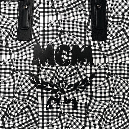 MCM Visetos Large Liz Reversible Shopper Tote Black 15 of 19