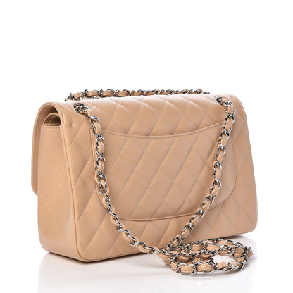 Chanel Caviar Quilted Jumbo Double Flap Beige Clair 3 of 11