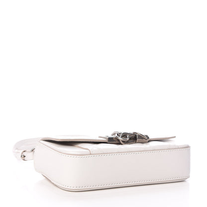 Givenchy Goatskin Quilted GV3 Mini Pocket Convertible Bag White 4 of 9