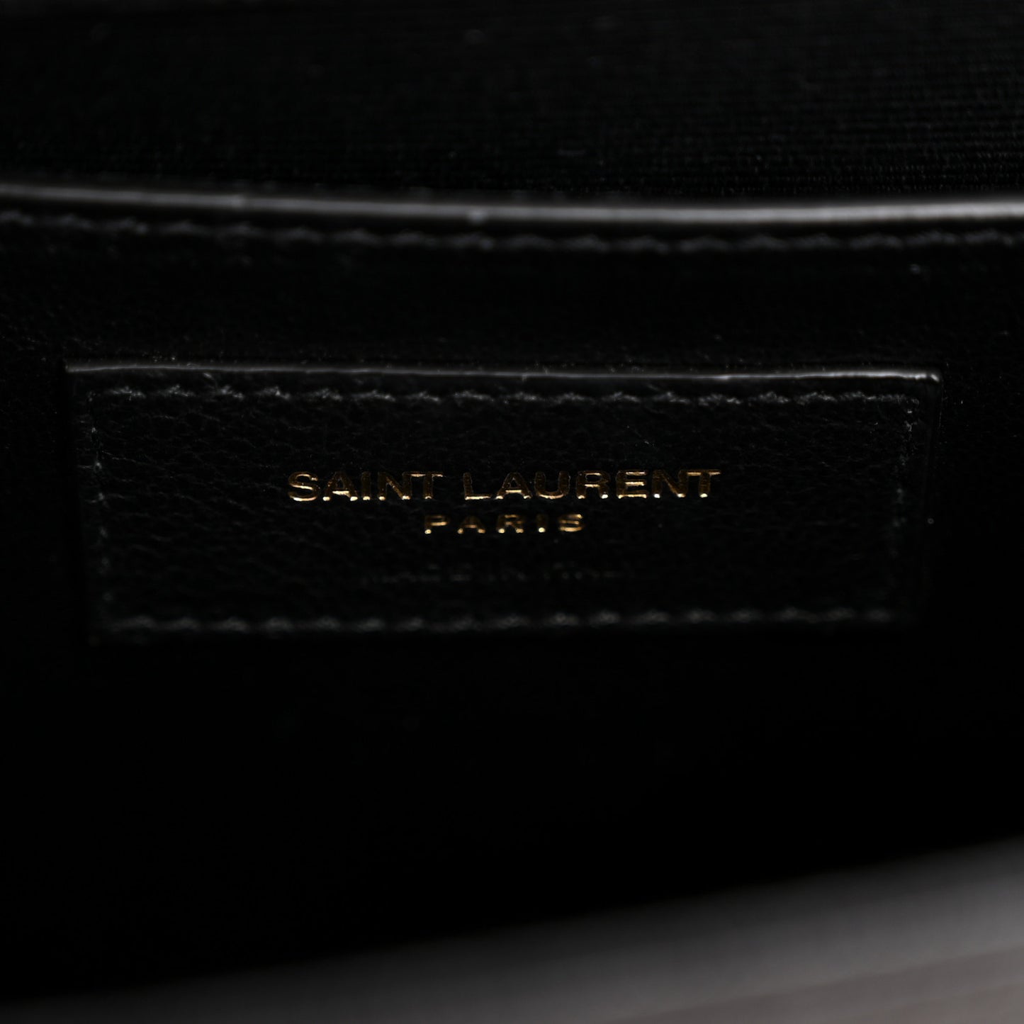 Grain De Poudre Small Classic Monogram Kate Tassel Satchel Black