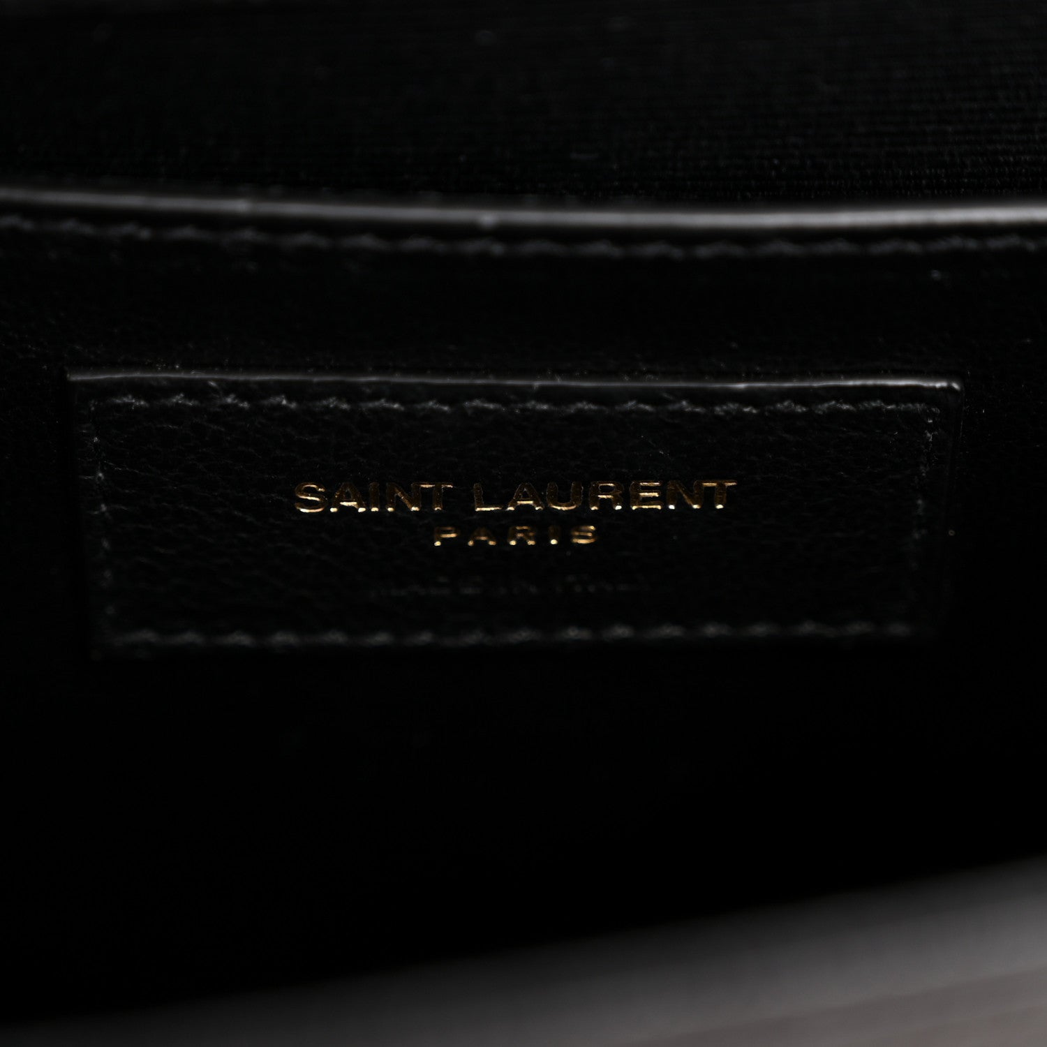 Saint Laurent Grain De Poudre Small Classic Monogram Kate Tassel Satchel Black 6 of 12