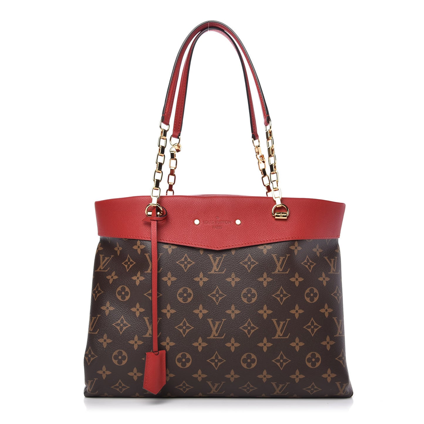 Monogram Pallas Shopper Cherry