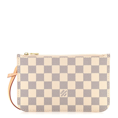 Louis Vuitton Damier Azur Neverfull PM Pochette 1 of 6