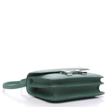 Hermes Epsom Constance 18 Vert Vertigo 4 of 10