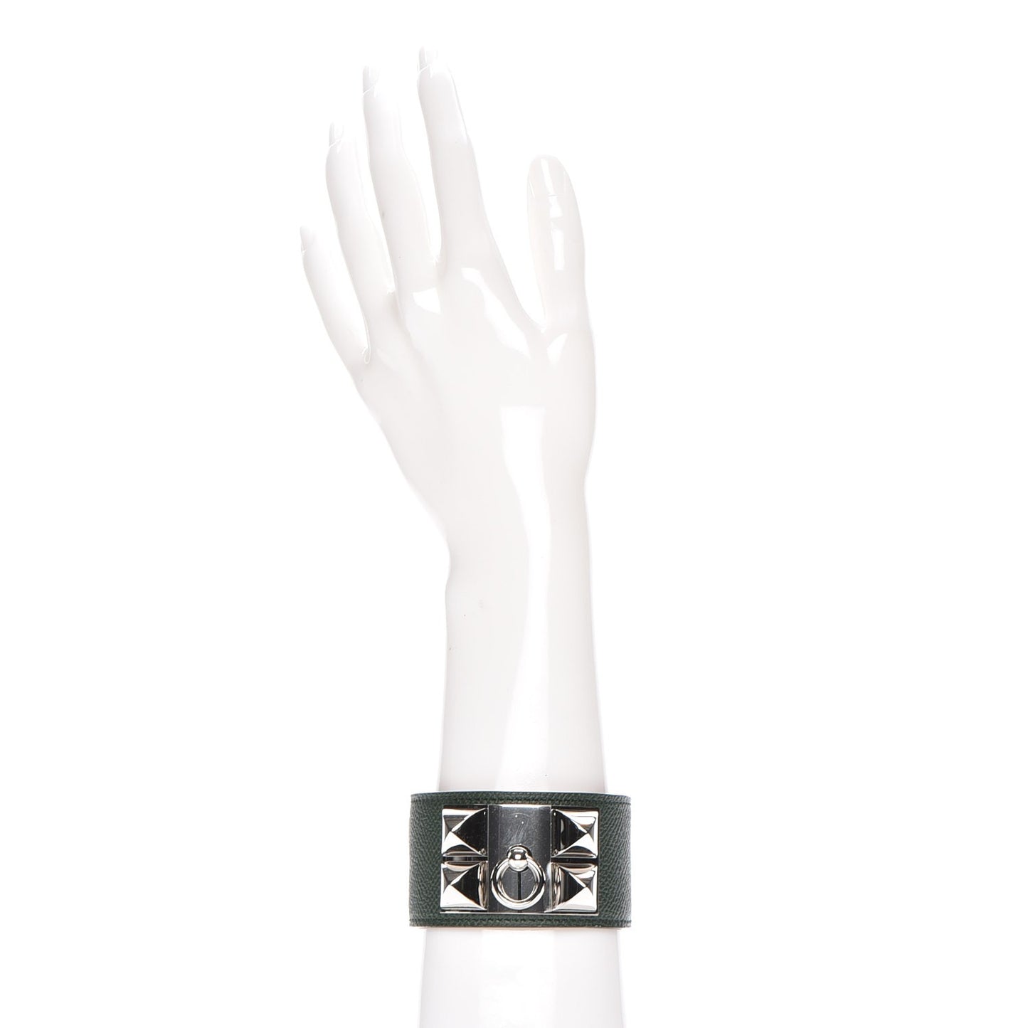 Epsom Collier de Chien CDC Bracelet L Vert Anglais