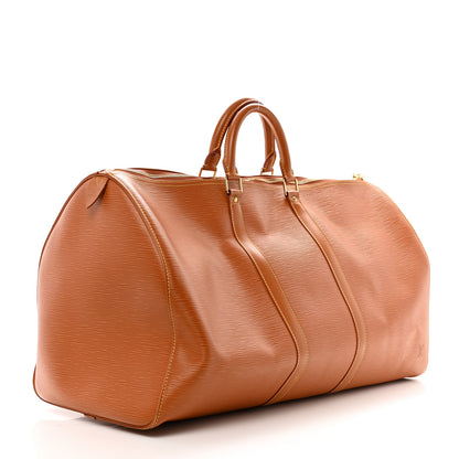 Louis Vuitton Epi Keepall 55 Cipango 2 of 14