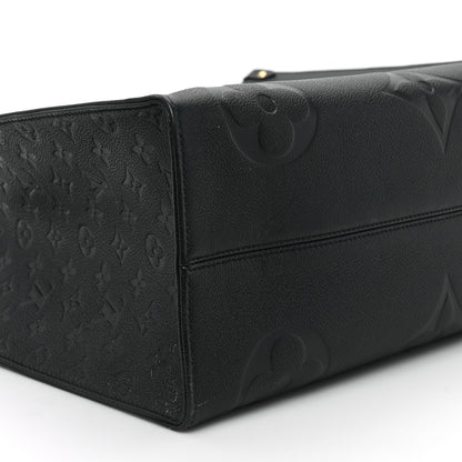 Louis Vuitton Empreinte Monogram Giant Onthego GM Black 8 of 12