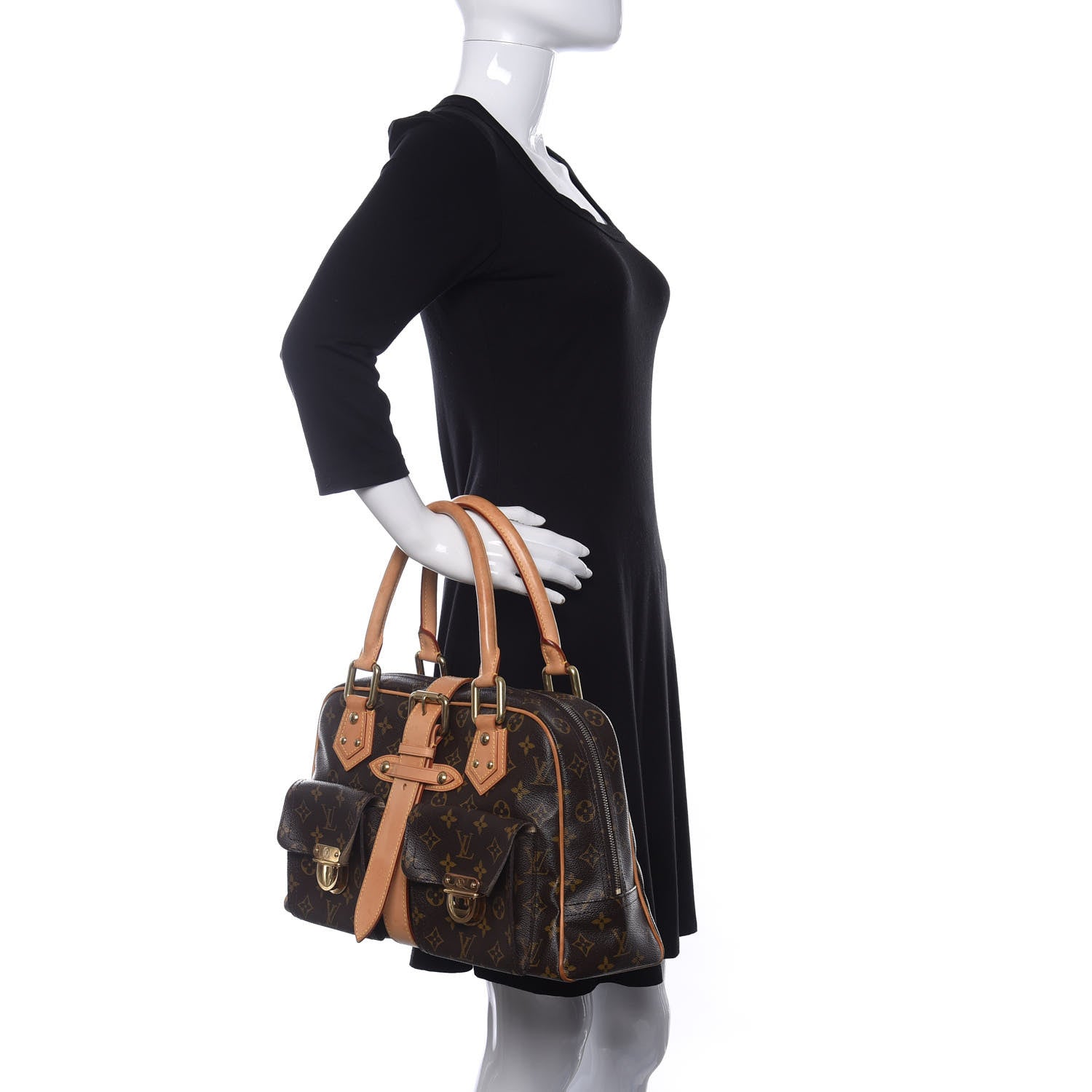 Louis Vuitton Monogram Manhattan GM 2 of 14