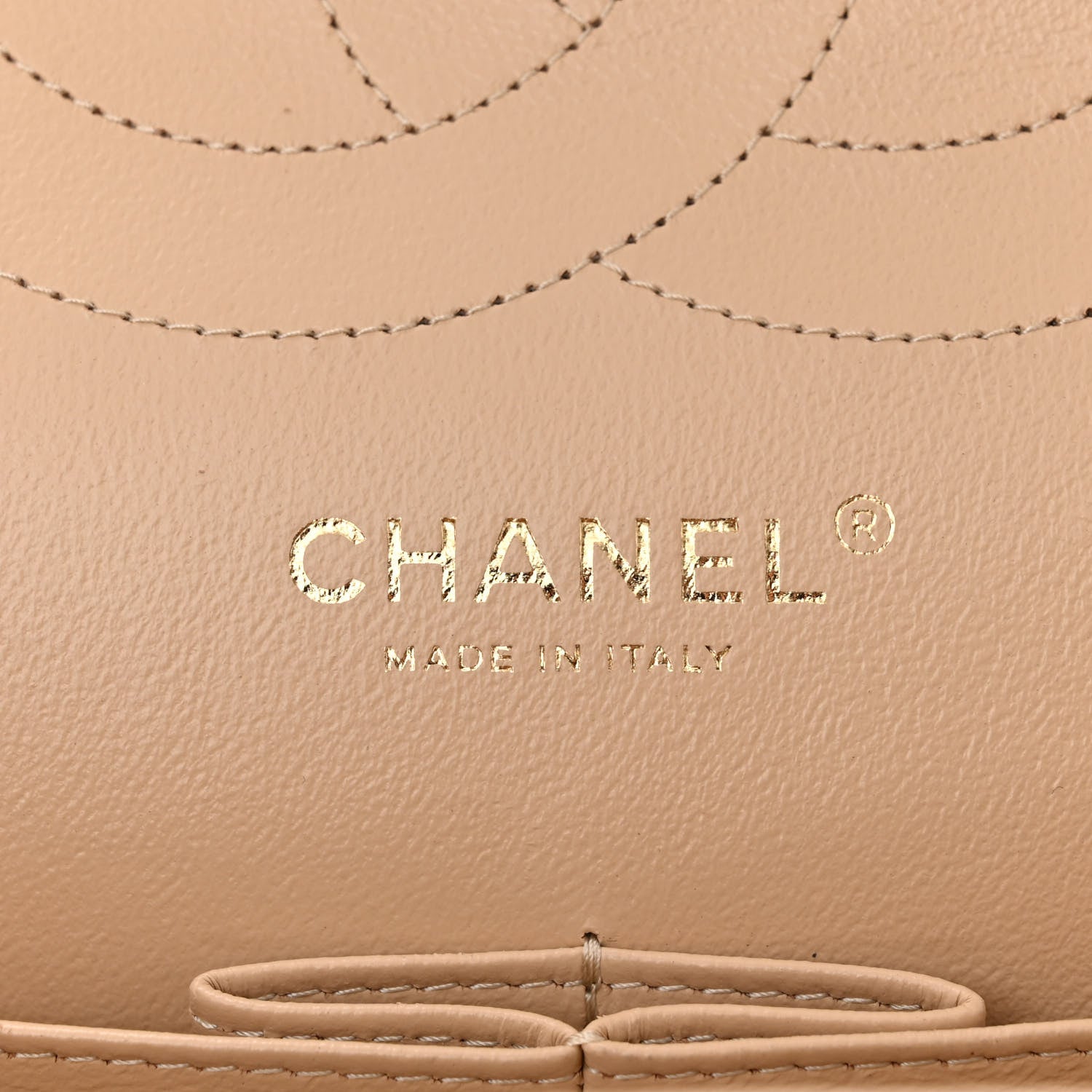 Chanel Caviar Quilted Jumbo Double Flap Light Beige 6 of 12