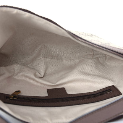 Gucci GG Supreme Monogram Web Small Ophidia Half Moon Hobo Brown 5 of 9
