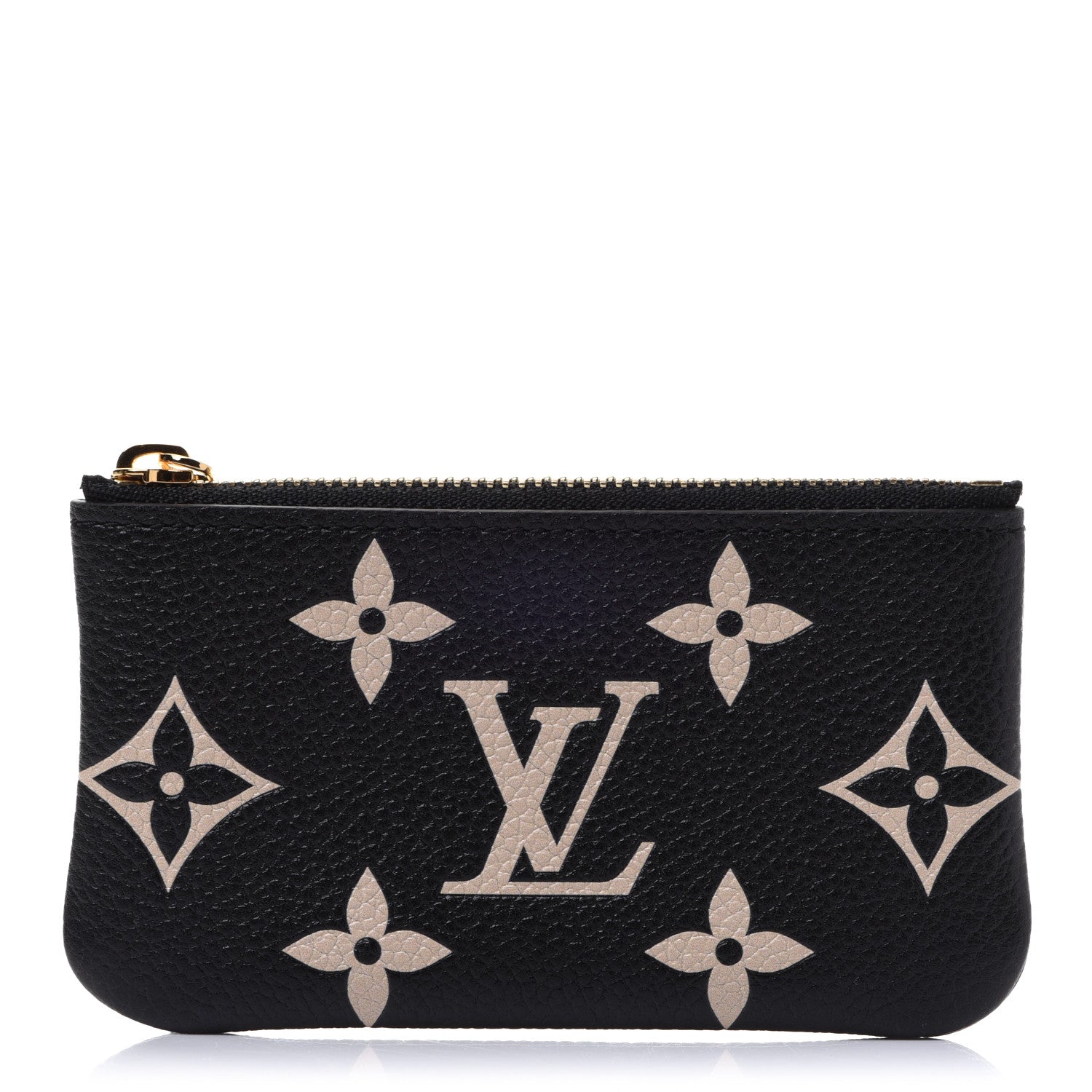 Louis Vuitton Empreinte Monogram Giant Key Pouch Black Beige 1 of 7