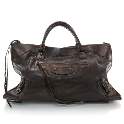 Balenciaga Chevre Work Chocolate 1 of 10