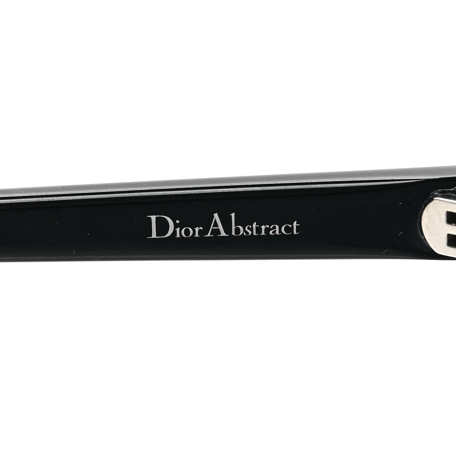 Christian Dior Abstract Square Mirrored Sunglasses Black 8 of 9