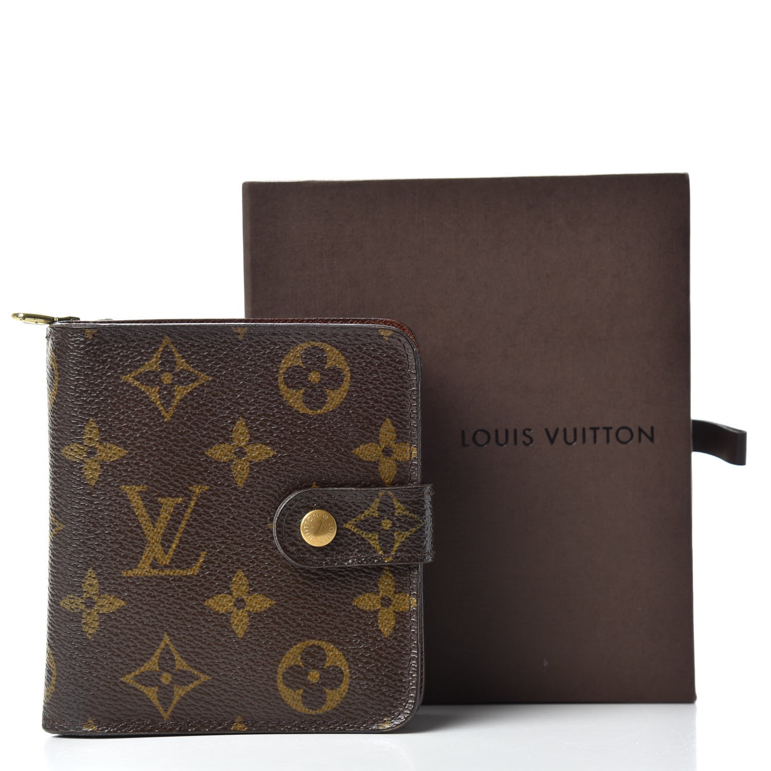 Louis Vuitton Monogram Compact Zippe Zipped Wallet 8 of 8