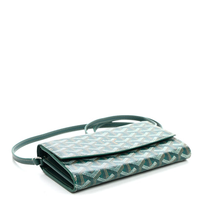 Goyard Goyardine Varenne Continental Wallet Green 4 of 9