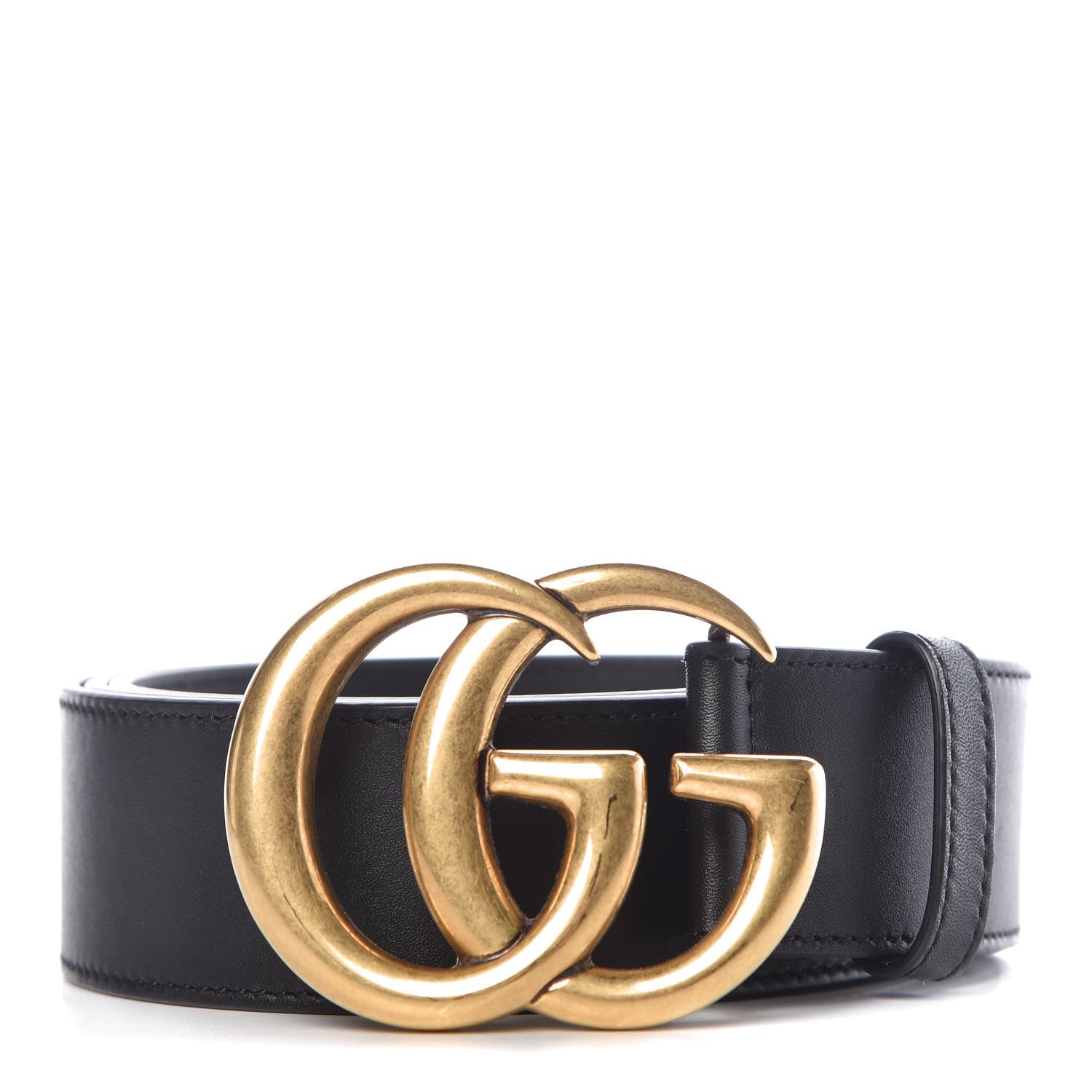Gucci Moon Calfskin Double G 40mm Belt 110 44 Black 1 of 10
