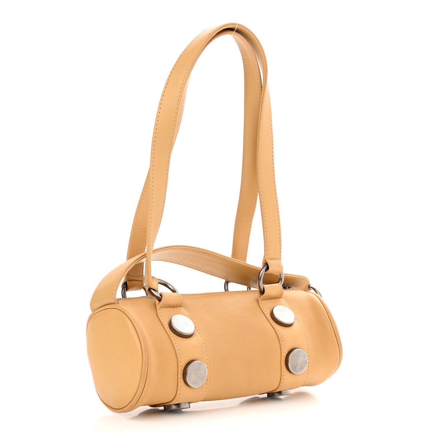 Chanel Lambskin CC Shoulder Bag Beige 3 of 11