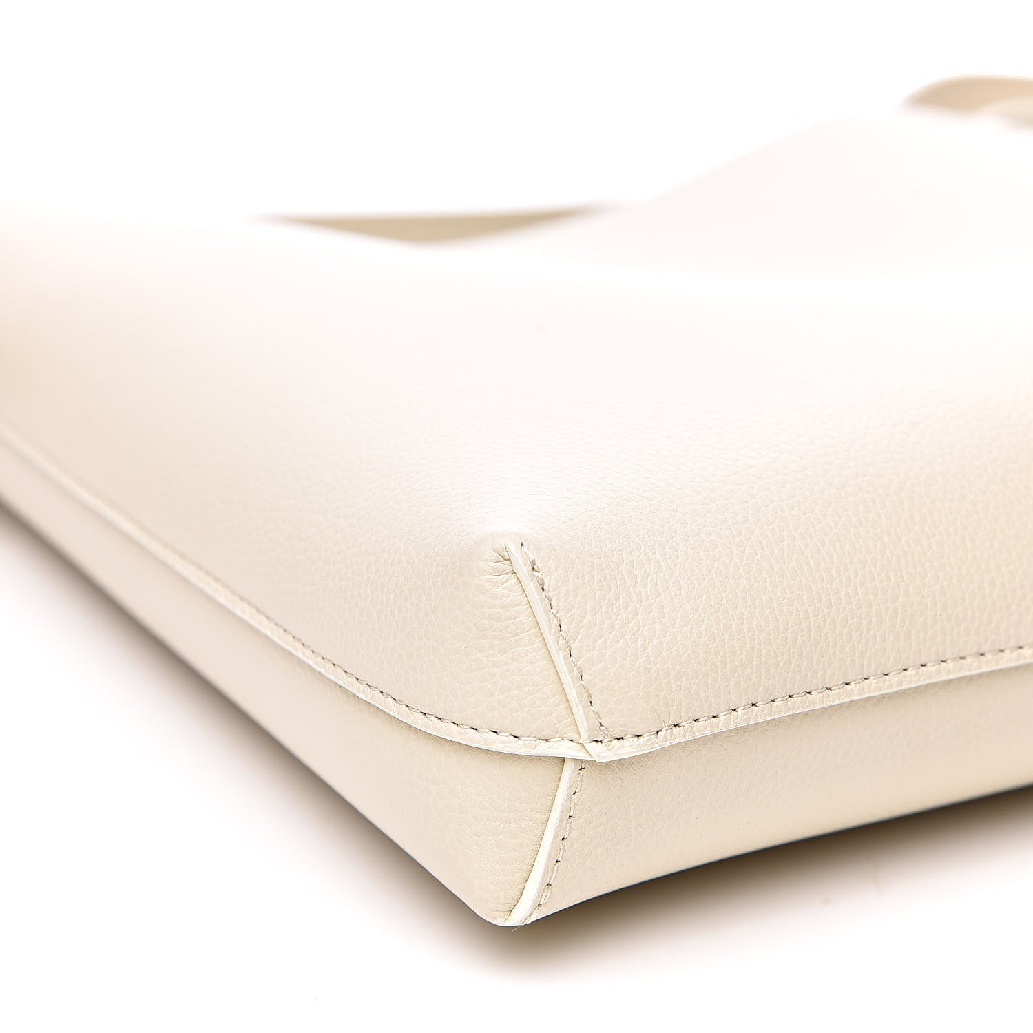 Mansur Gavriel Pebbled Calfskin Small Hobo Creme 7 of 10