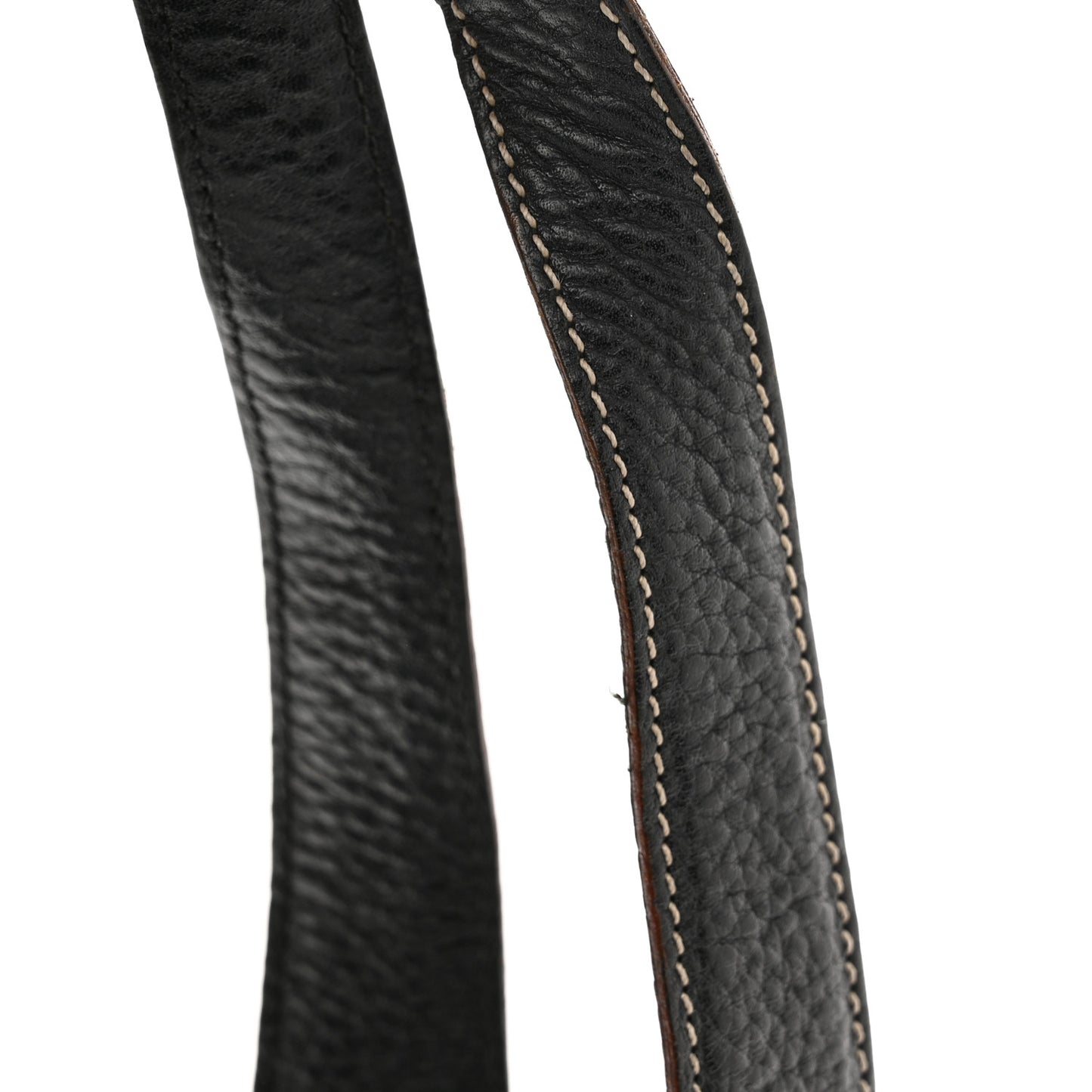 Textured Calfskin Tote Black