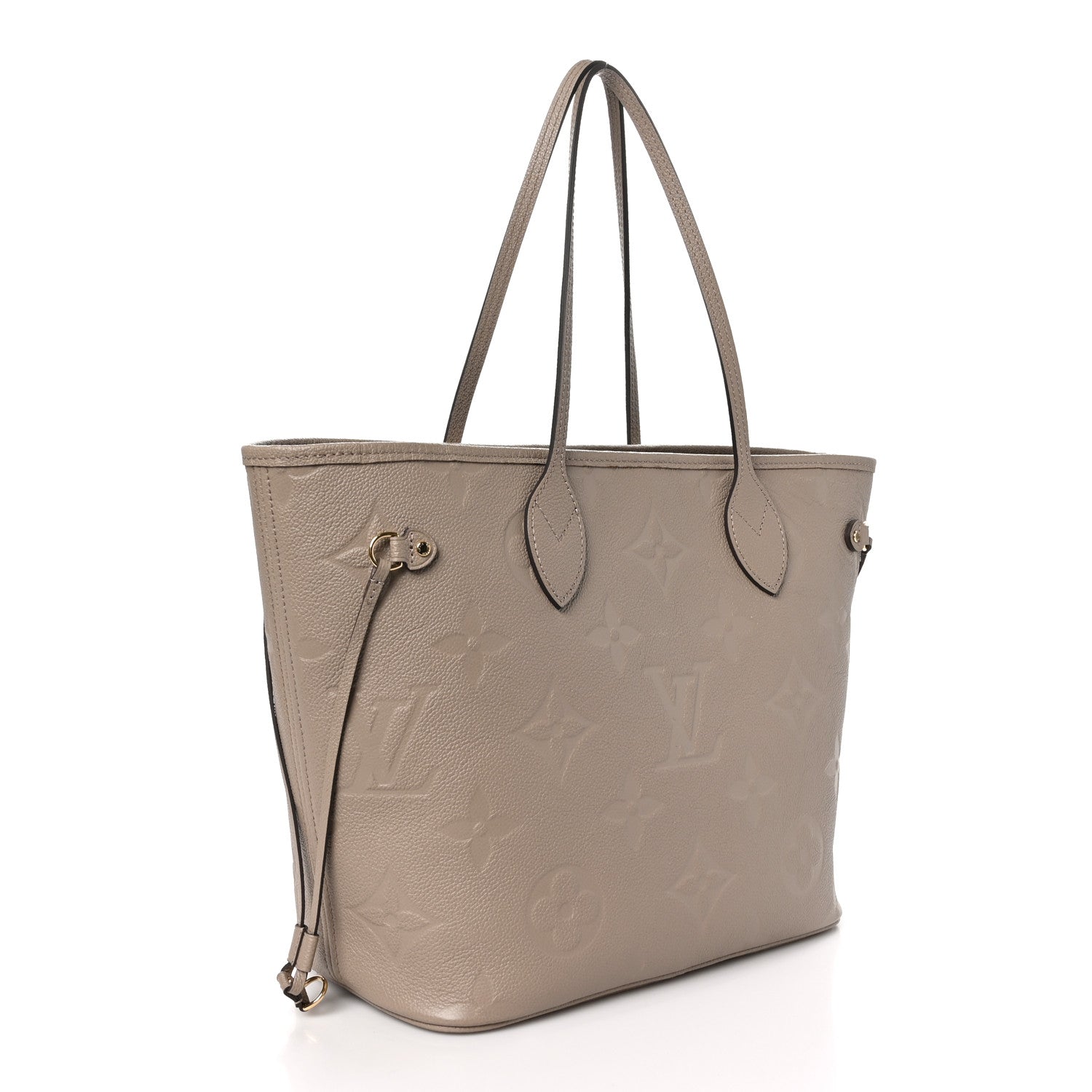 Louis Vuitton Empreinte Monogram Giant Neverfull MM Tourterelle 4 of 11
