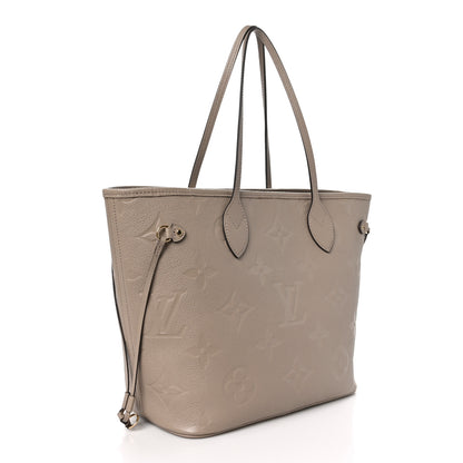 Louis Vuitton Empreinte Monogram Giant Neverfull MM Tourterelle 4 of 11