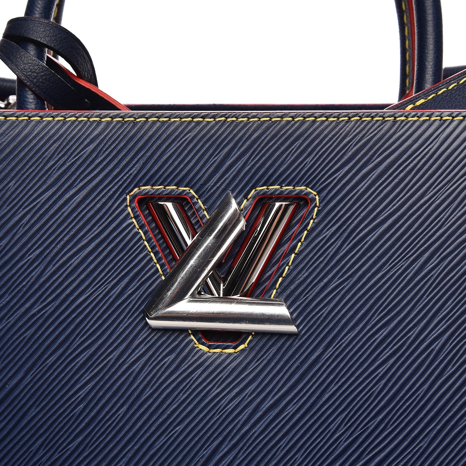 Louis Vuitton Epi Twist Tote Indigo 8 of 10