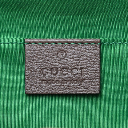 Gucci Soft GG Supreme Monogram Calfskin Medium Ophidia Cosmetic Case Beige Ebony New Acero 6 of 9